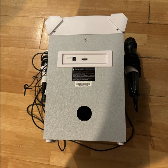 Karaoke system w two 🎤 sound systems audio singing machine - Picture 3 of 4